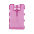 Portable plastic pocket perfume bottle smooth card perfume 20ml